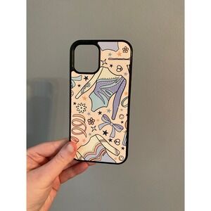 Gymnastics Phone Case iPhone 12 / 12 Pro Multicolor Leotard Ribbon Pattern